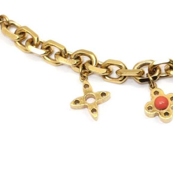 Louis Vuitton Hide and Seek Gold Tone Bracelet 2AC2331 - Picture 2 of 8